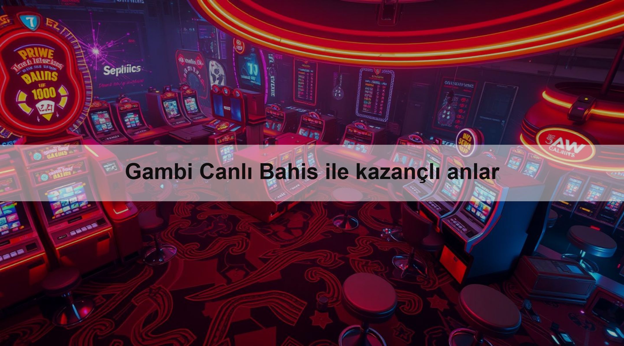 Gambi Canlı Bahis ile kazançlı anlar 1 Gambi Canlı Bahis ile kazançlı anlar