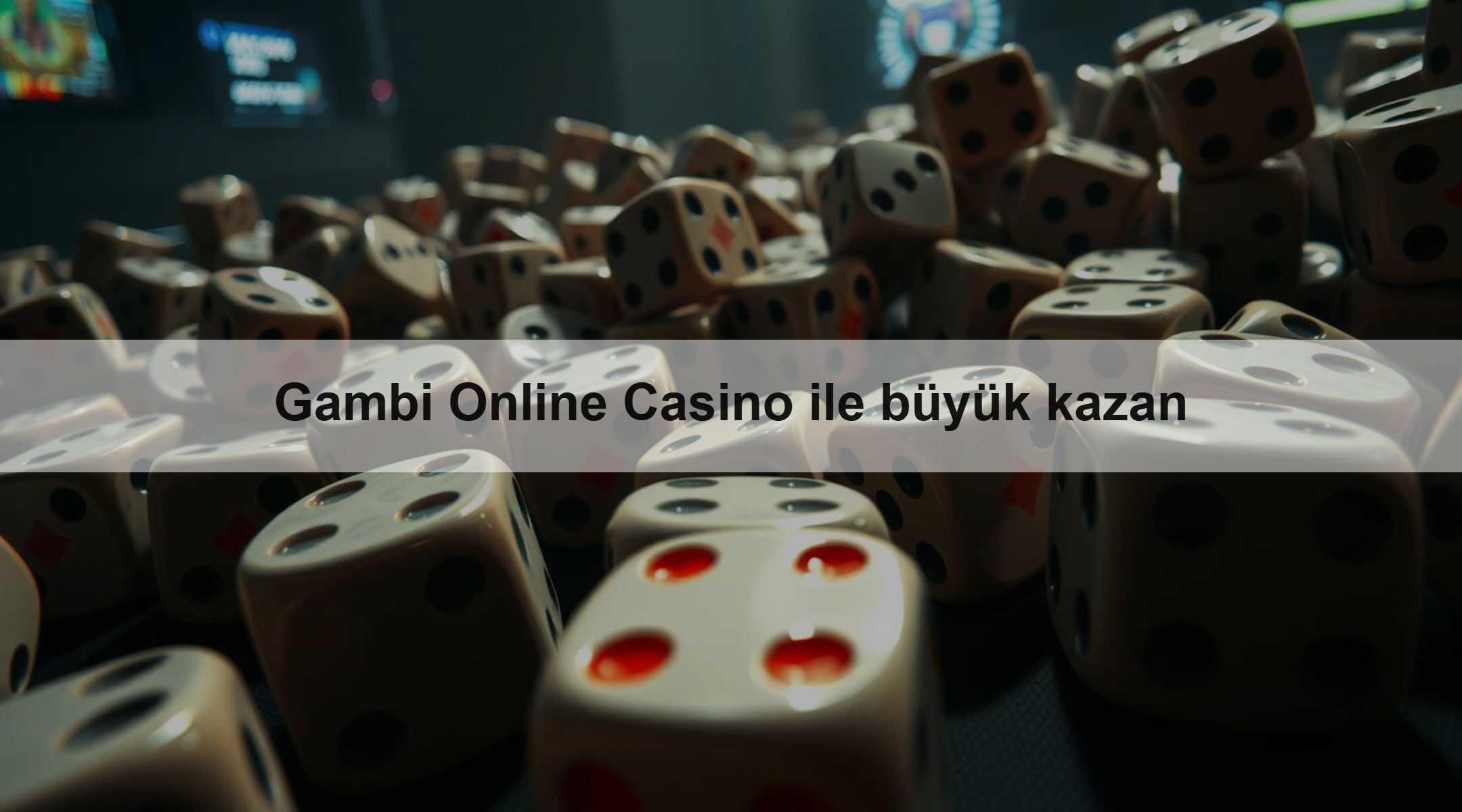 Gambi Online Casino ile büyük kazan 1 Gambi Online Casino ile büyük kazan